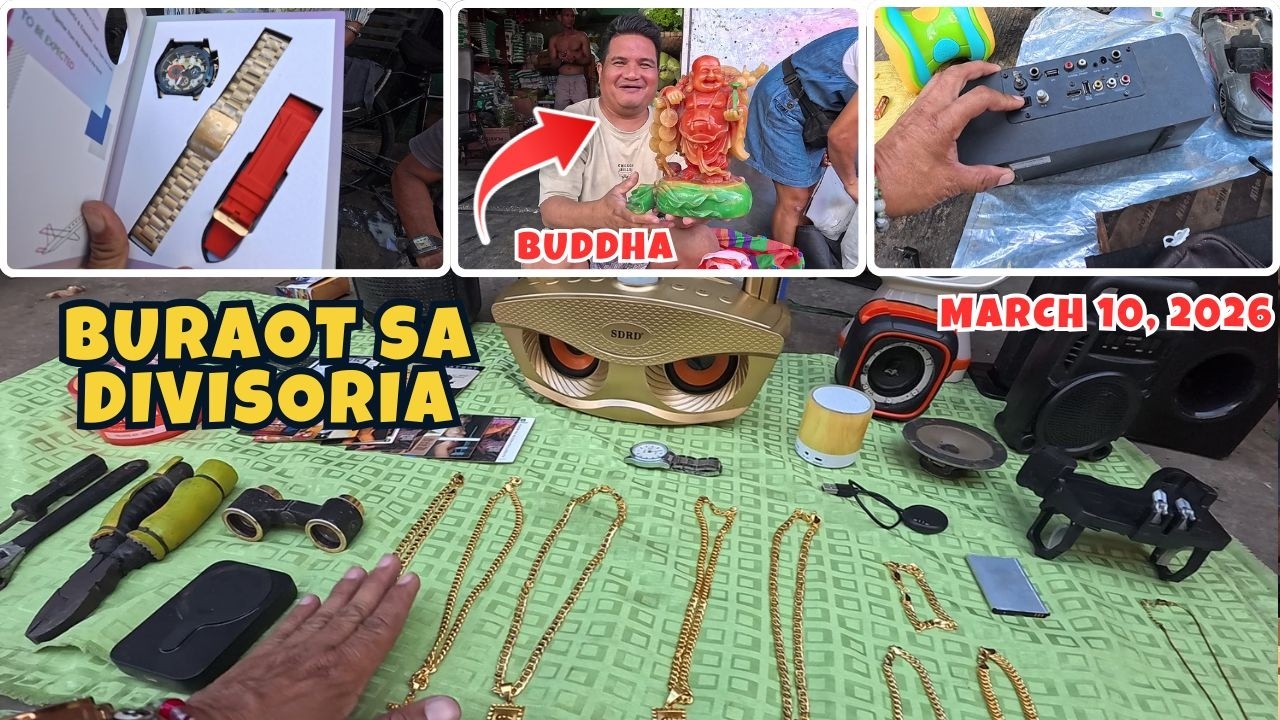 MARCH 10, 2026 MGA LATAG SA BURAOTAN DIVISORIA ANG BAGSAKAN NG BURAOT