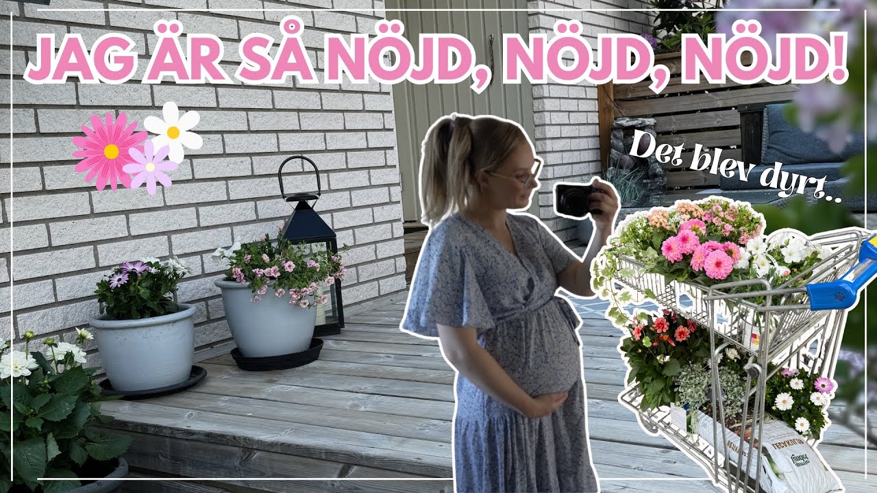 PLANTERA MED MIG | VLOGG
