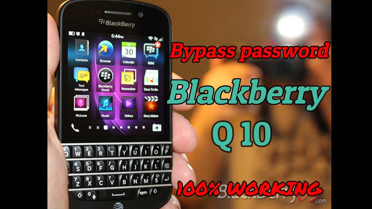Blackberry Q10 Factory Reset / Bypass Password 100 % Working