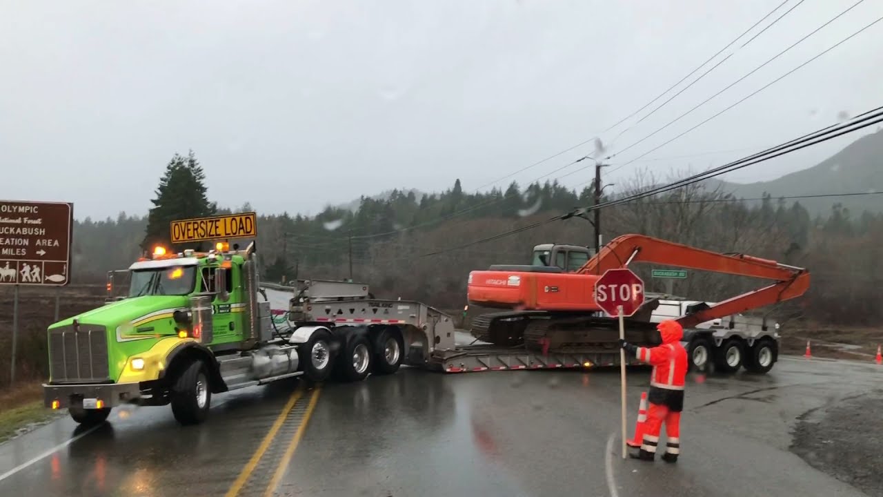 LOWBOY/LOG TRUCKING COMPILATION #3