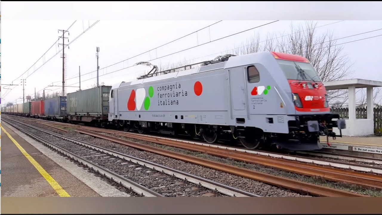 Pontecurone – Treni Merci e Passeggeri in transito (Episodio 2)