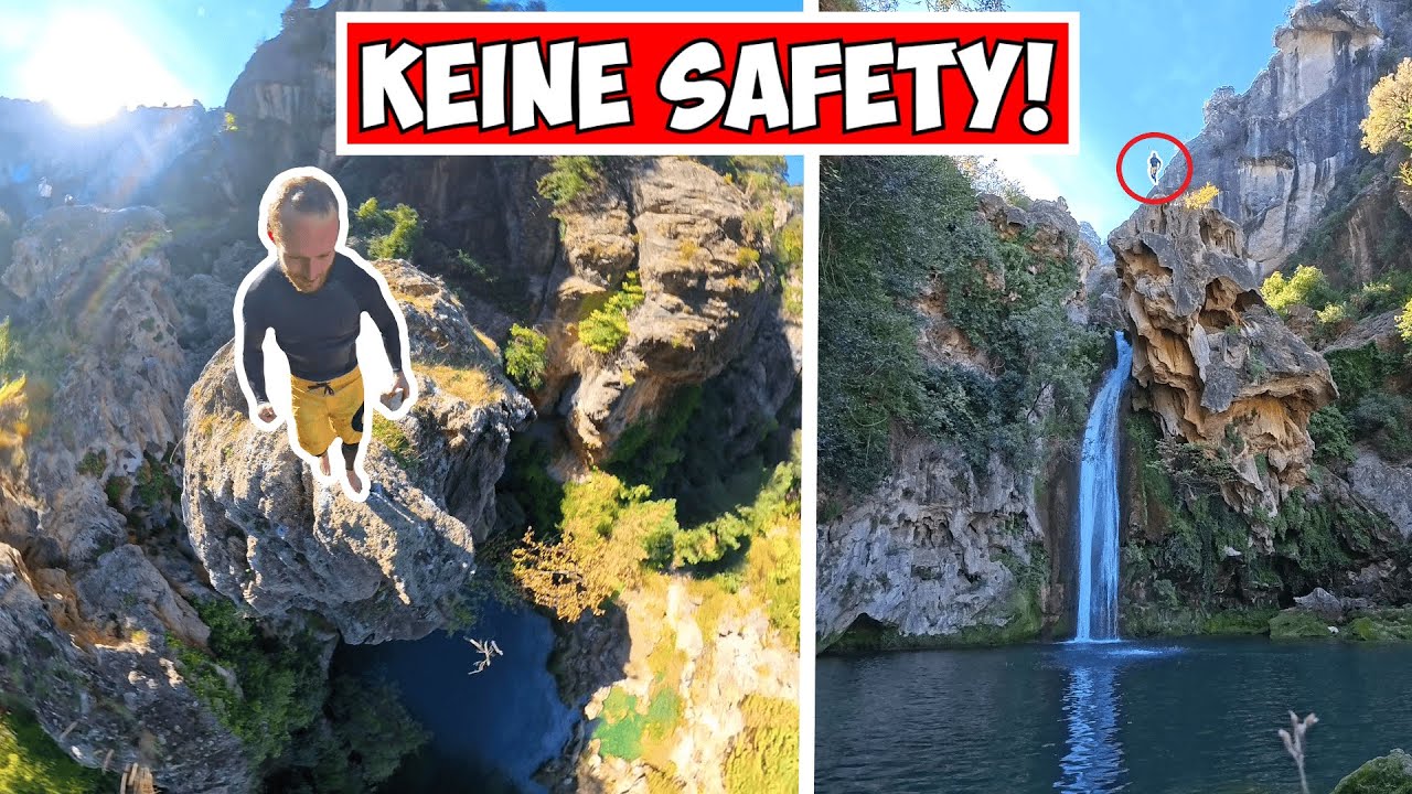 20 KILOMETER FÜR EINEN SPRUNG (20m+)?! Solo Mission in Spanien