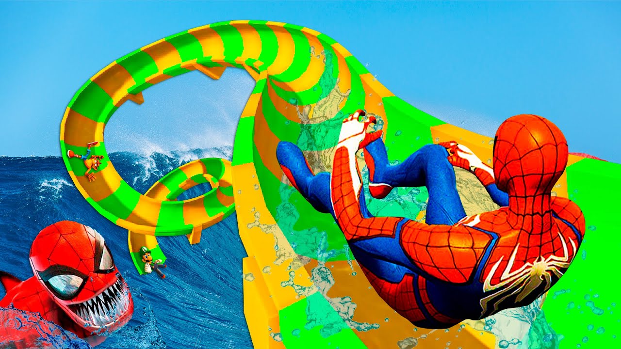 Procedural Animation Stress Test: Latest Giant Slide Simulation | GTA 5