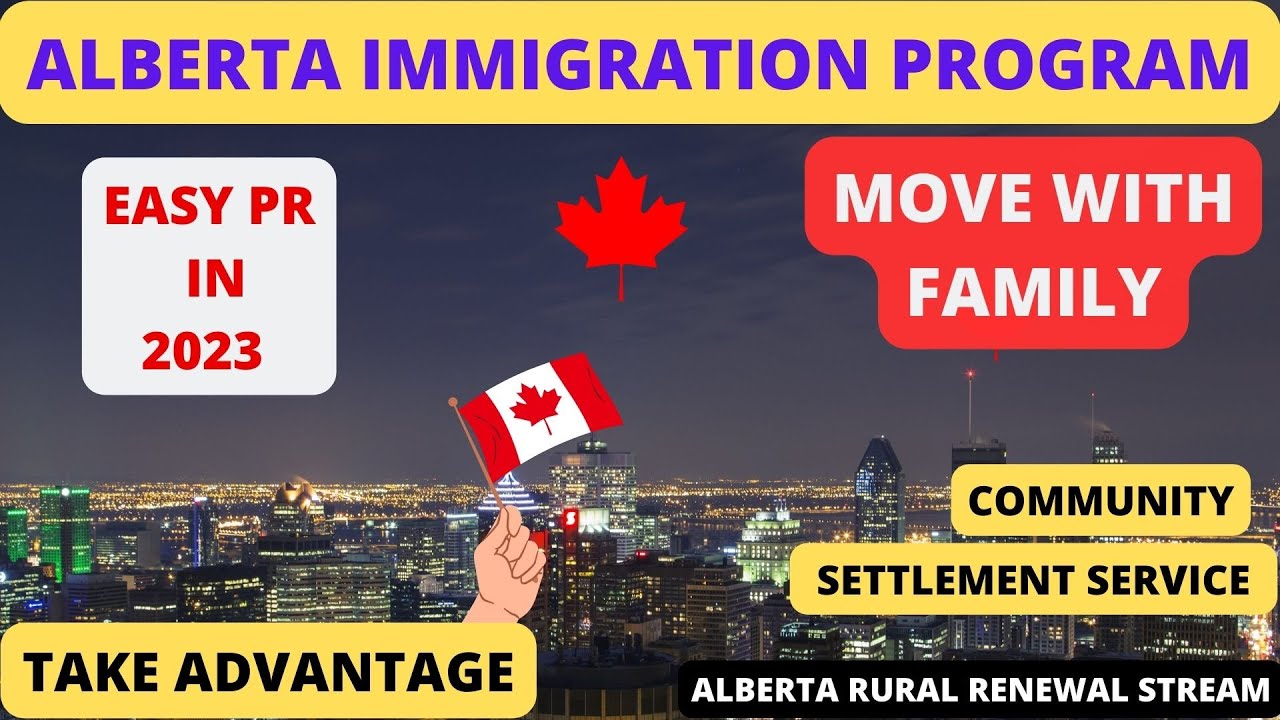 Direct PR !! Move Alberta  with Your Family | Easiest Pathway to Canada 2023 | Rural Renewal Stream