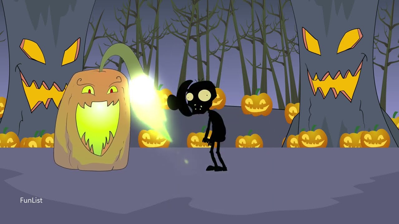 pvz2: Jack O Lantern Plant Ages l Halloween Special |
