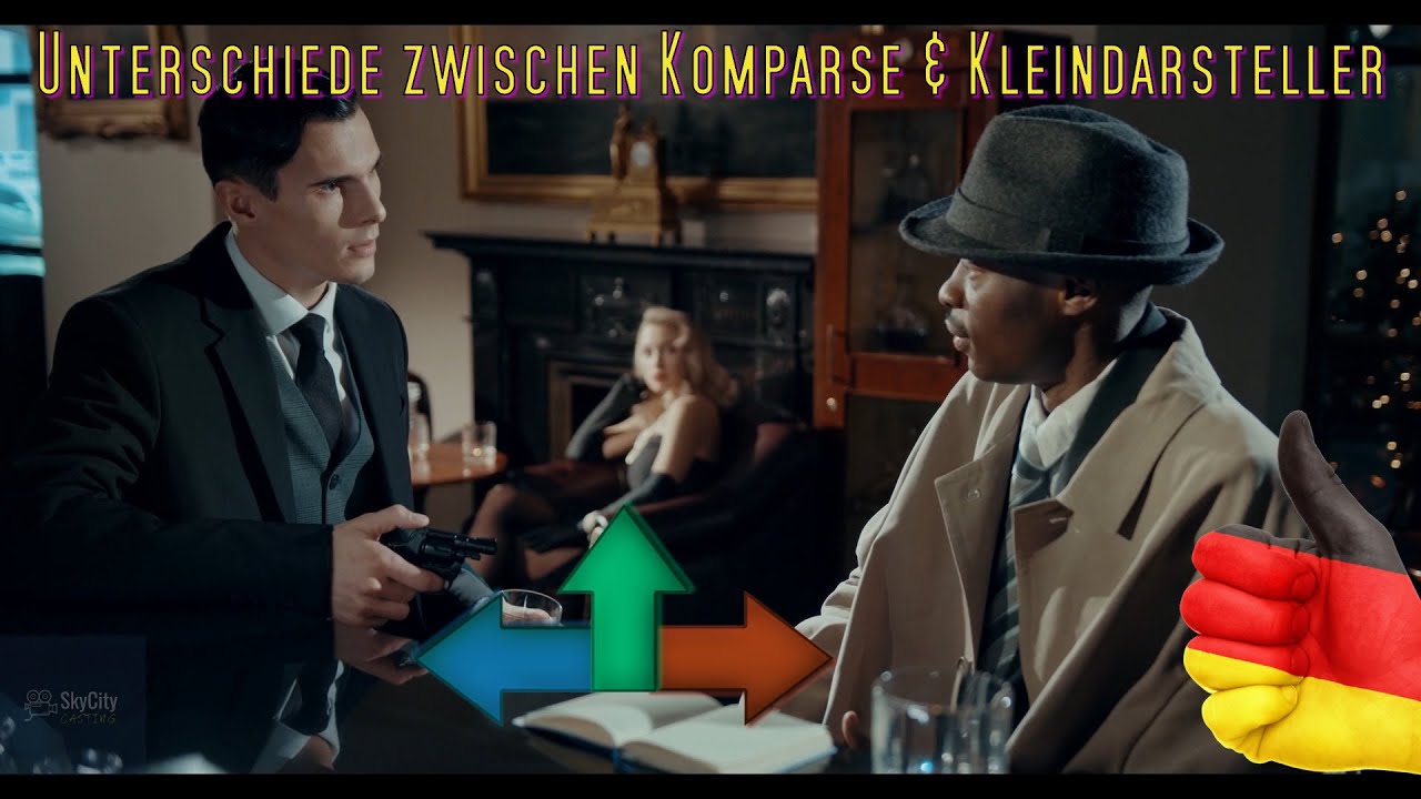 Unterschiede zwischen Komparse & Kleindarsteller