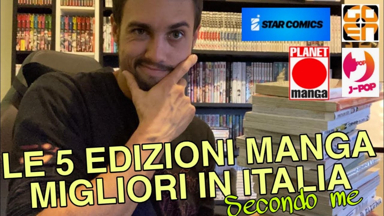 Le 5 Edizioni Manga Migliori secondo Fiorucci