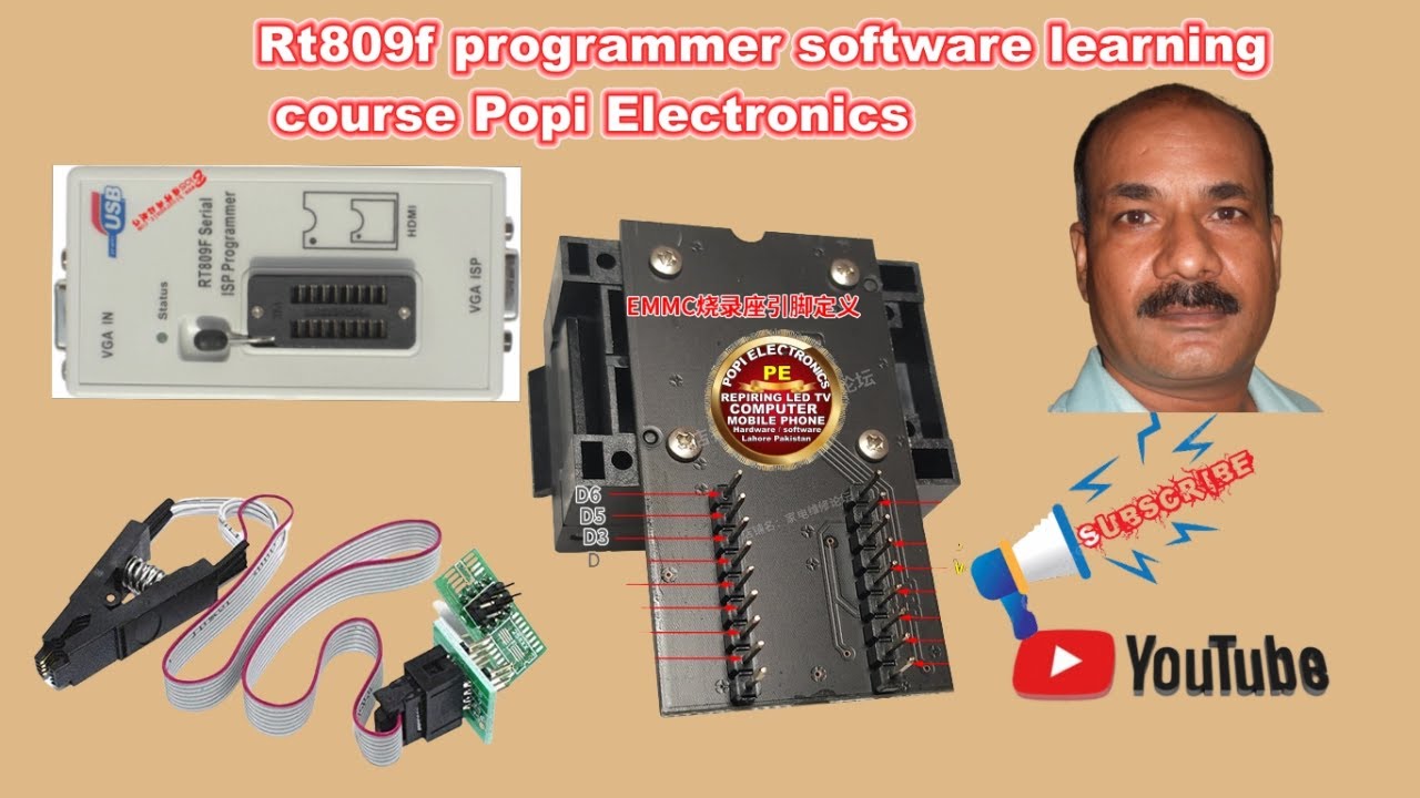 itv.59.801 LED tv Board Software Reading and factory settings.