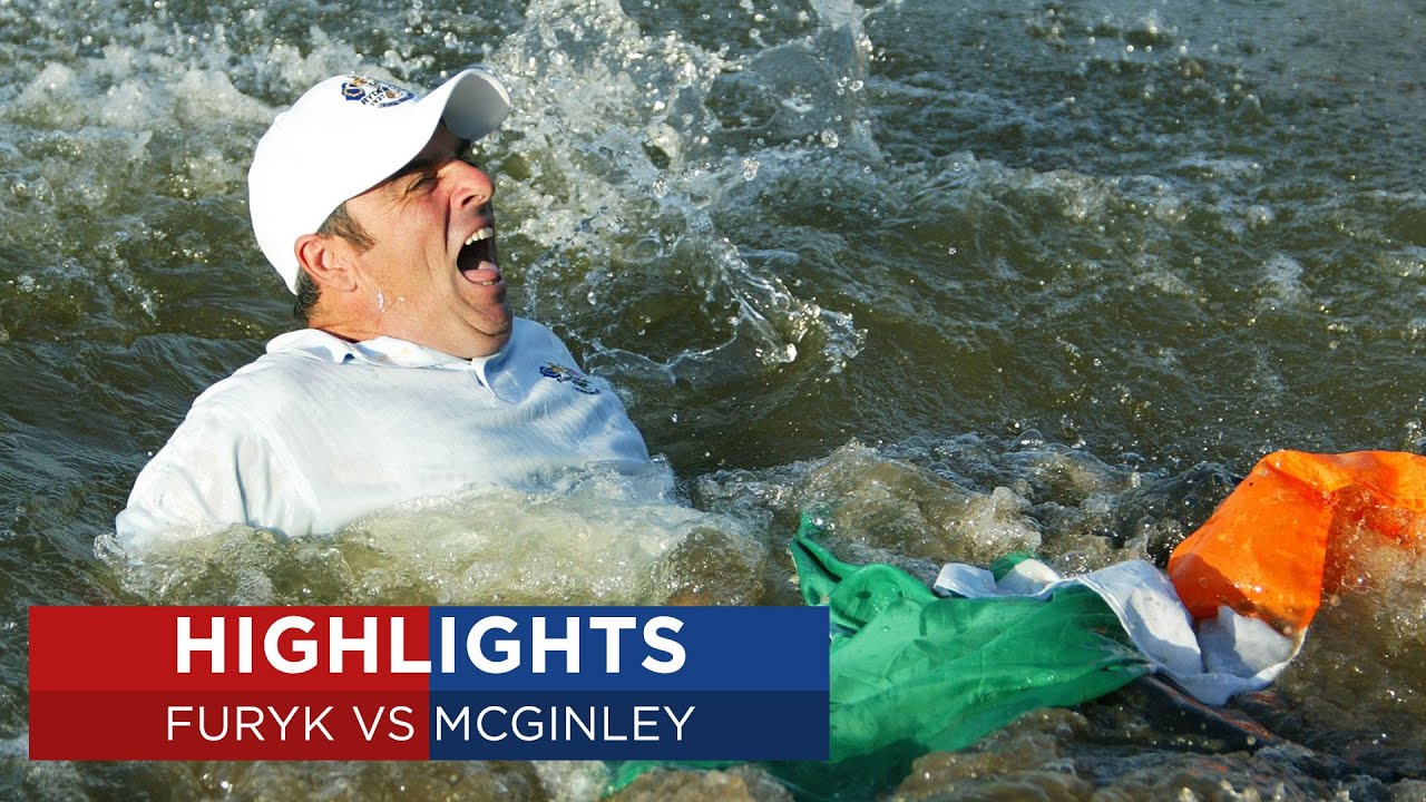 2002 Ryder Cup-Winning Match | Jim Furyk vs Paul McGinley | Extended Highlights | 2002 Ryder Cup