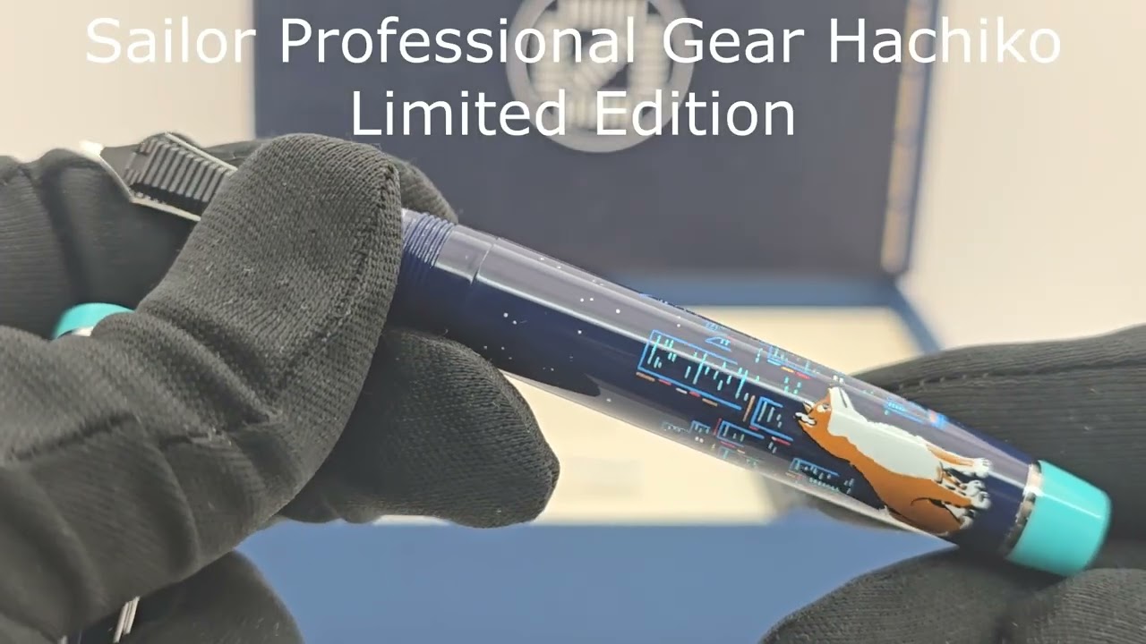 Cruzaltpens - Sailor Professional Gear Hachiko Limited Edition