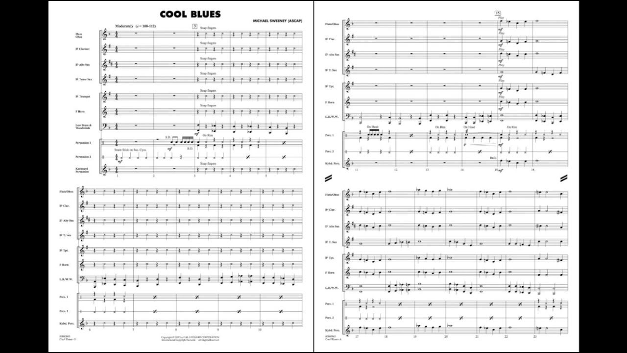 Cool Blues by Michael Sweeney