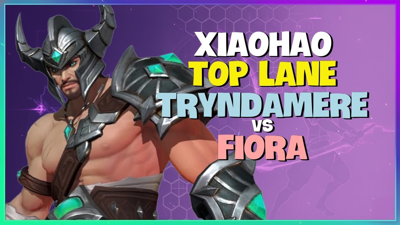 XiaoHao Rank 1 Challenger Tryndamere Top Lane Mechanics Engsub