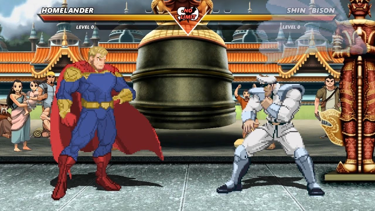 HOMELANDER vs SHIN BISON - The most insane fight ever made!
