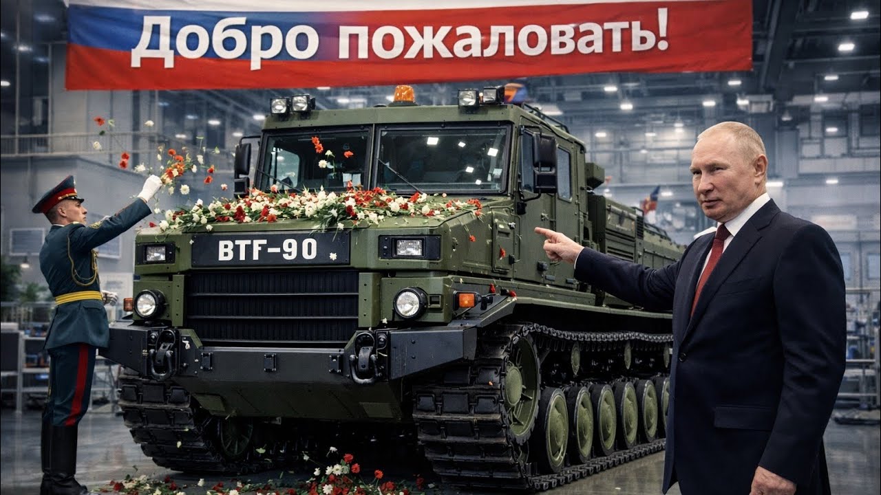 ВТГ-90 — Мощь российской инженерии и технологии нового поколения