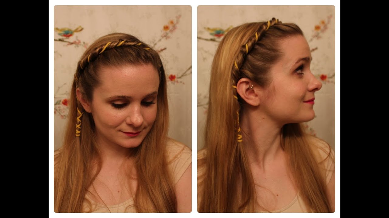 Game of Thrones Hair: Missandei Inspired Wrapped Headband Twist.