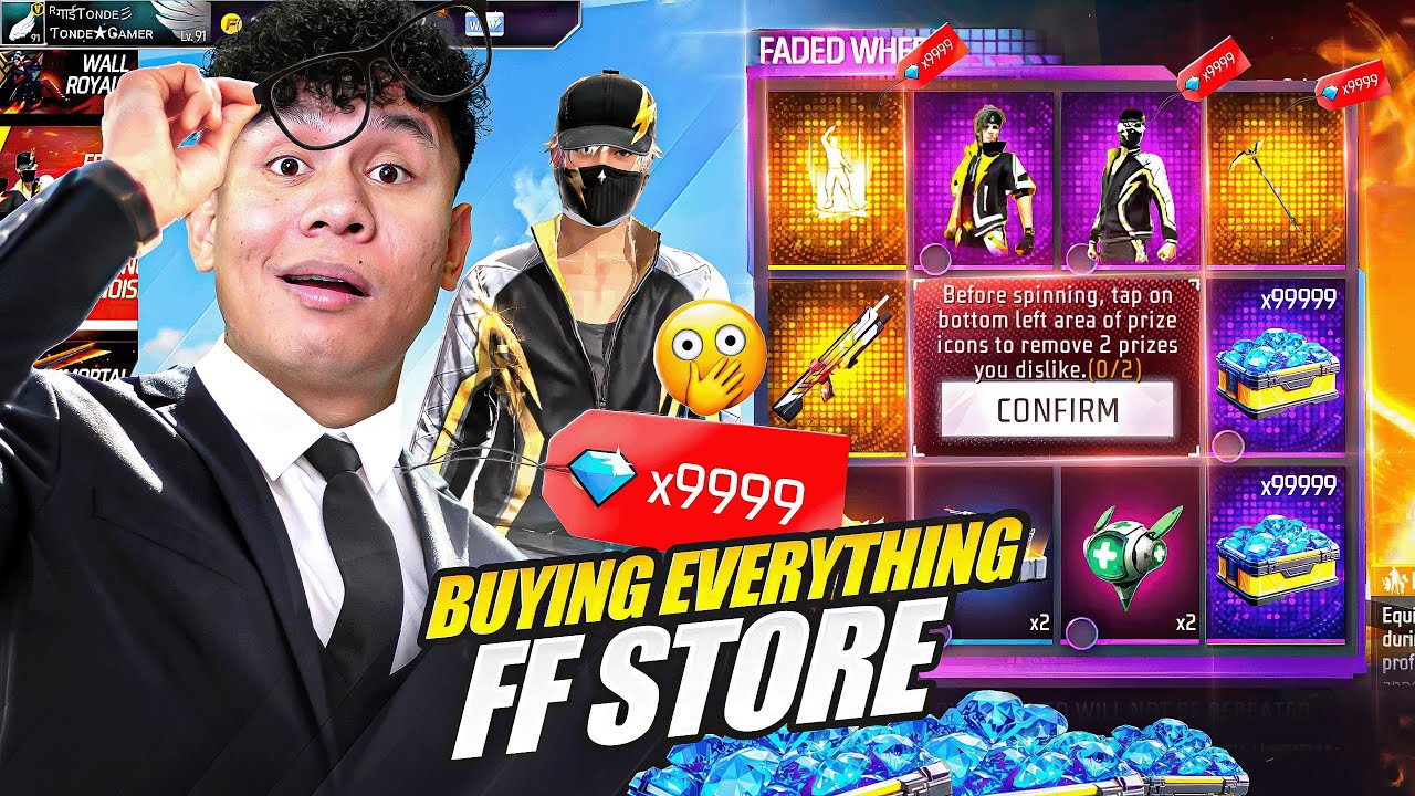 Collection King 👑 Buying Everything with 1 Lakh Diamonds 💎 & Gameplay - Tonde Gamer