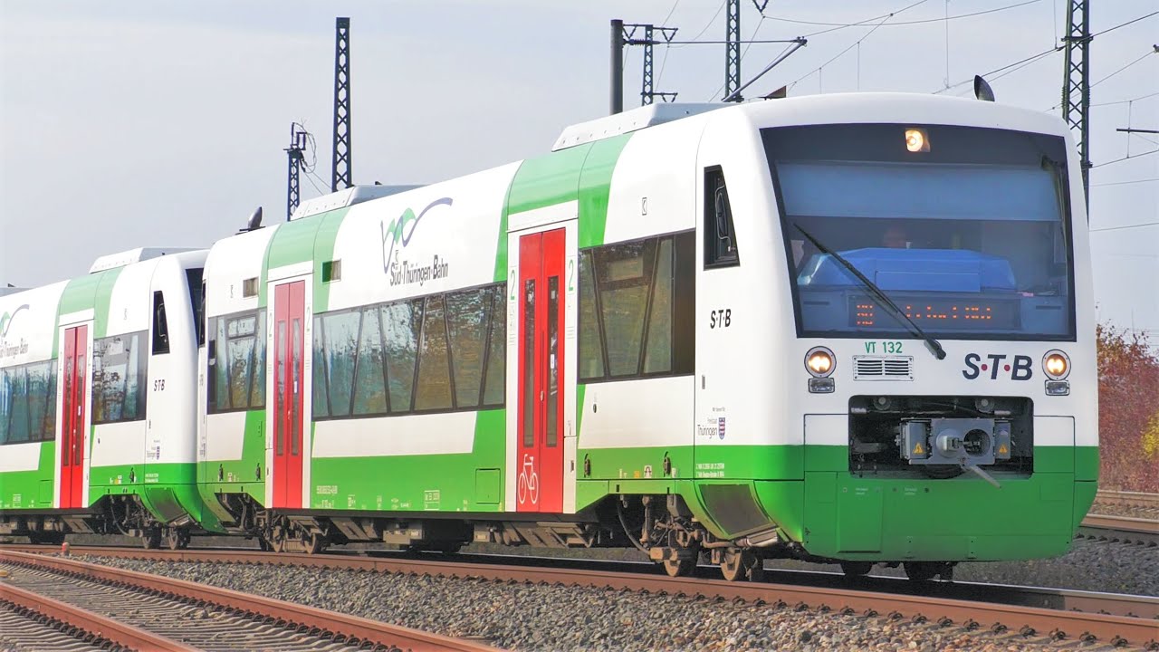 Durch den Thüringer Wald | Erfurt - Meiningen | RegioShuttle Stadler RS1 – 4K Führerstandsmitfahrt