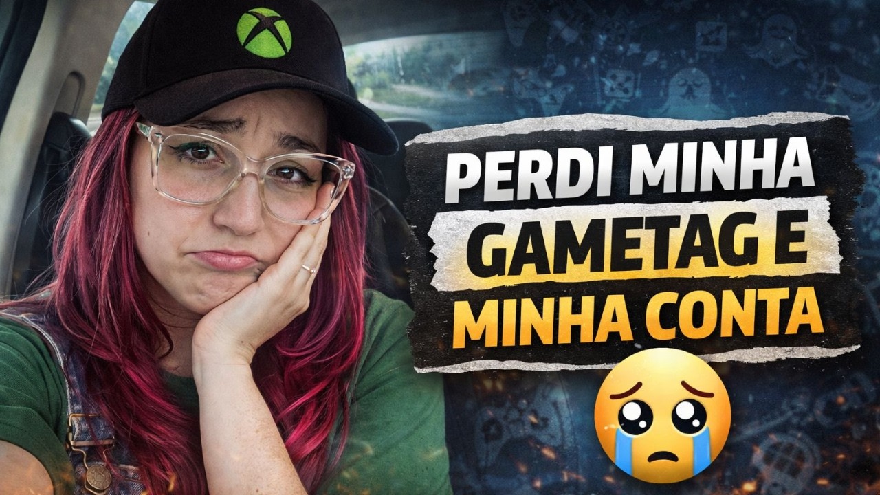 PERDI MINHA CONTA MINHA GAMETAG E TODOS OS MEUS JOGOS 