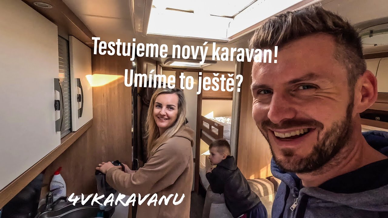 Testujeme náš nový karavan! Jaká je Dolní Morava?