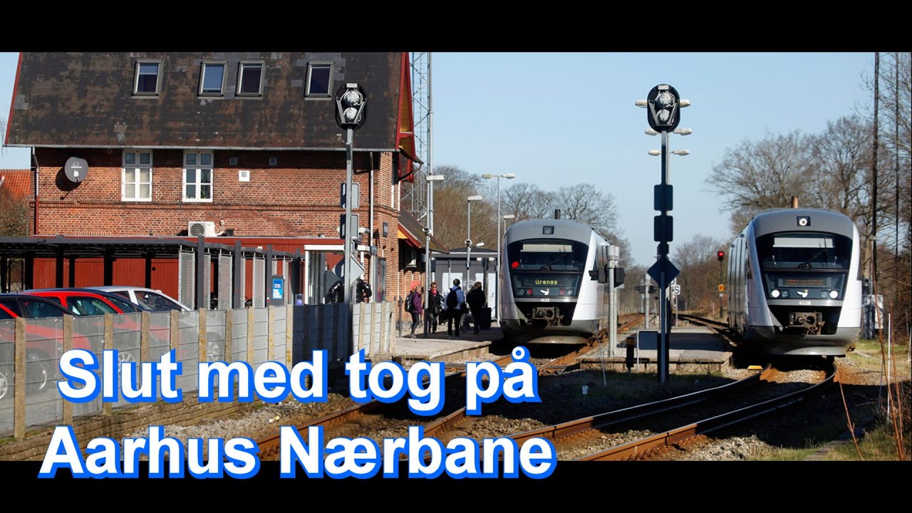 Slut med tog på Aarhus Nærbane