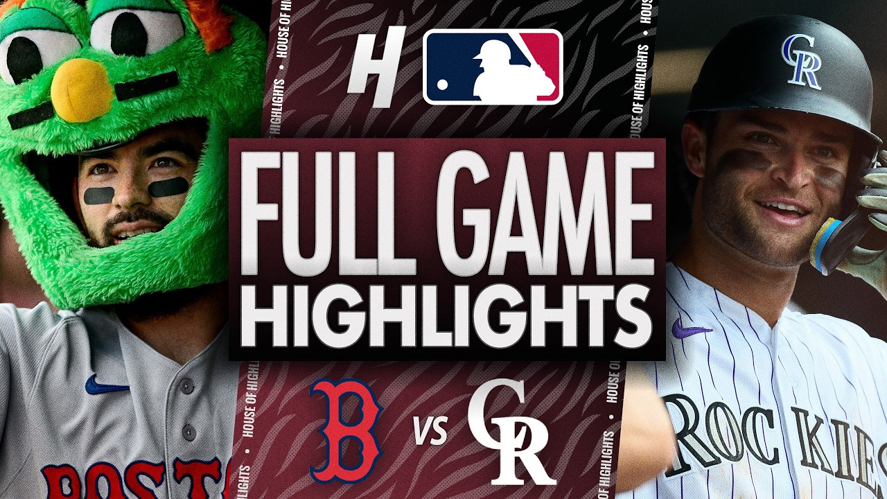 Boston Red Sox против Colorado Rockies &mdash; ЛУЧШИЕ МОМЕНТЫ МАТЧА 🔥 24 июня 2026 г., сезон MLB