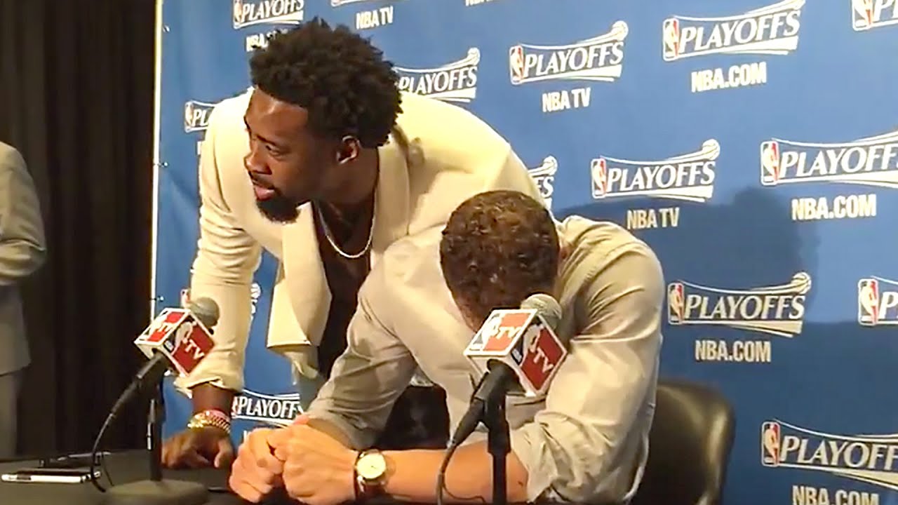 DeAndre Jordan Walks out of Presser Laughing When Asked About Intentional Fouls