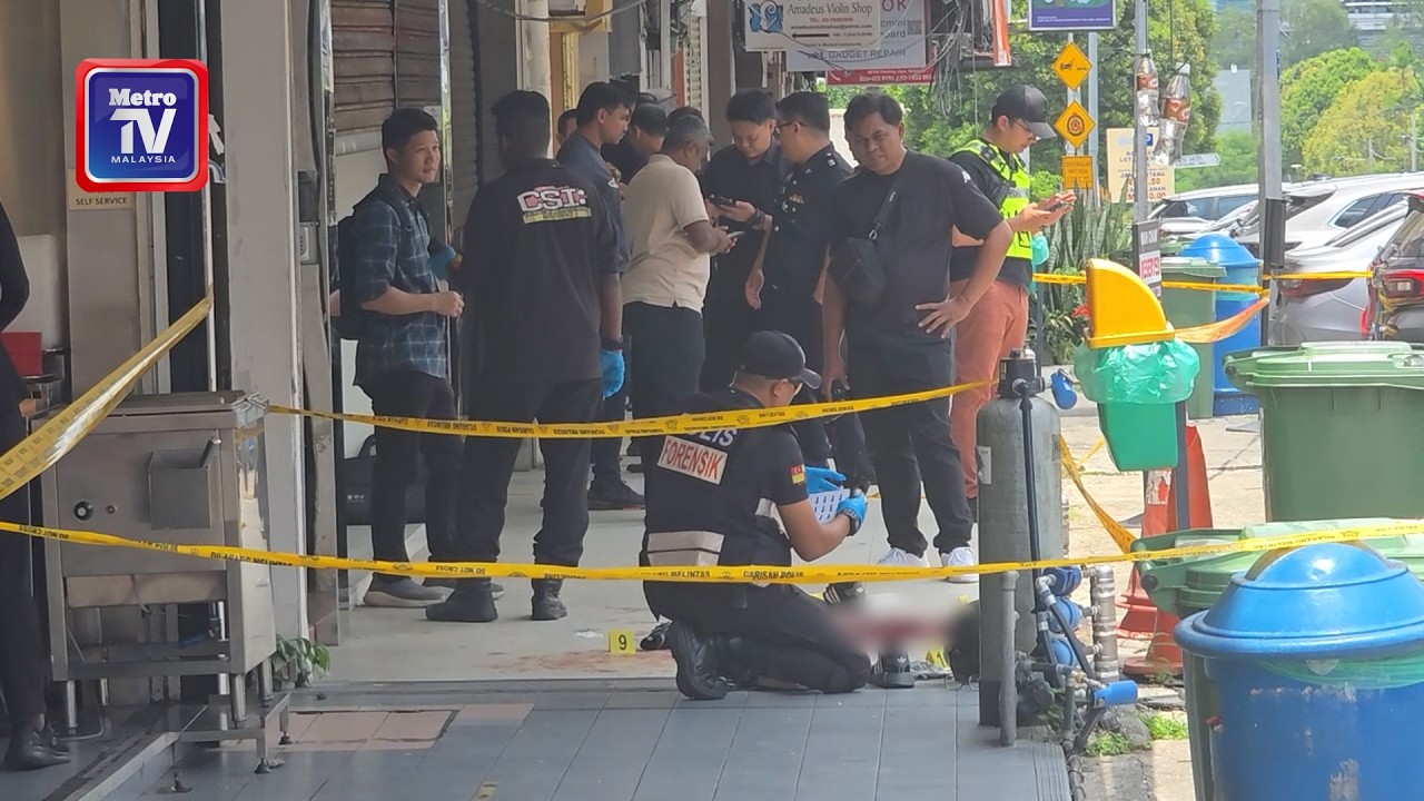 Perompak kedai emas cedera ditembak pengawal keselamatan