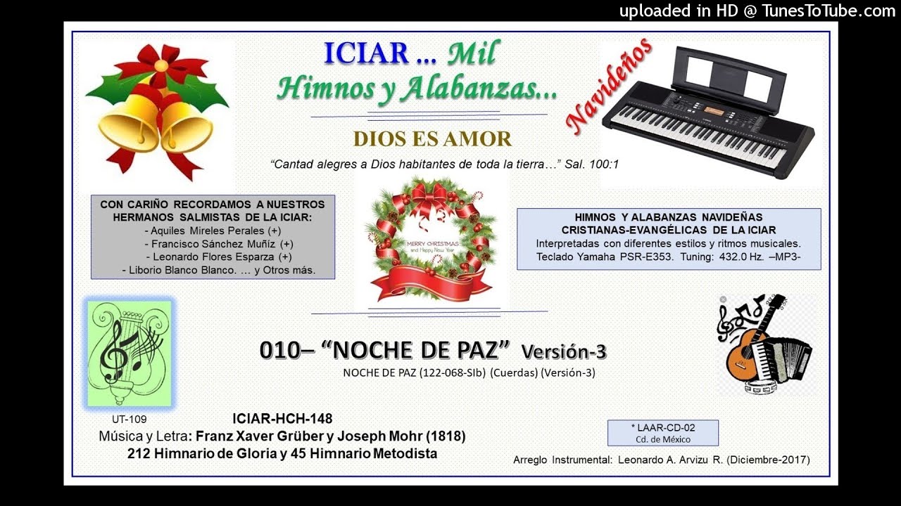 010 - NOCHE DE PAZ  (Versión-3)