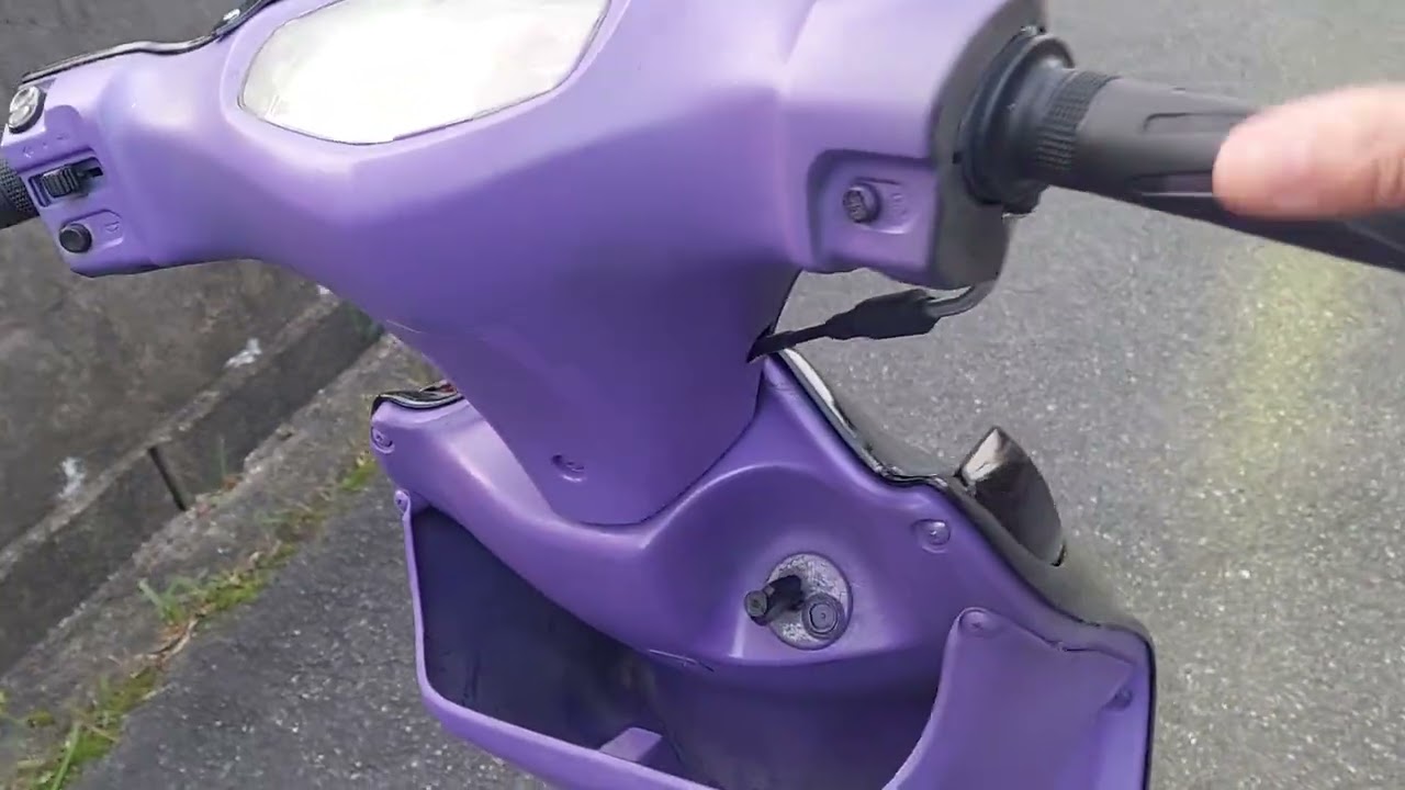 アドレスv125g　規制前　CF46A カスタム　ケツ上げ　デビルマスク　始動動画