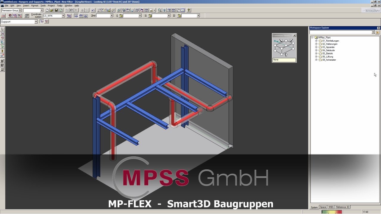 MPSS - Smart3D Baugruppen