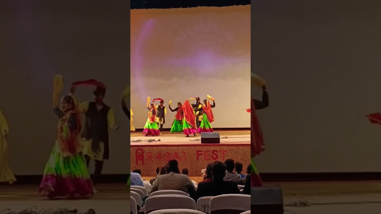 Virasat fest, HNBG University Srinagar,pahari folk dance, #phd #university #educational #jaihind