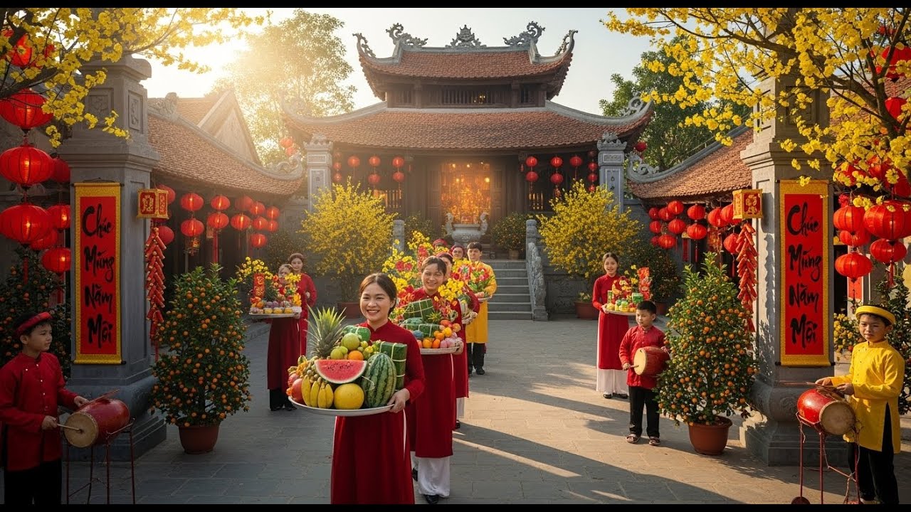 Nhạc EDM Remix Xuân Biên Giới, Giai Điệu Ấm Áp Lan Tỏa Không Khí Sum Vầy Đêm Giao Thừa