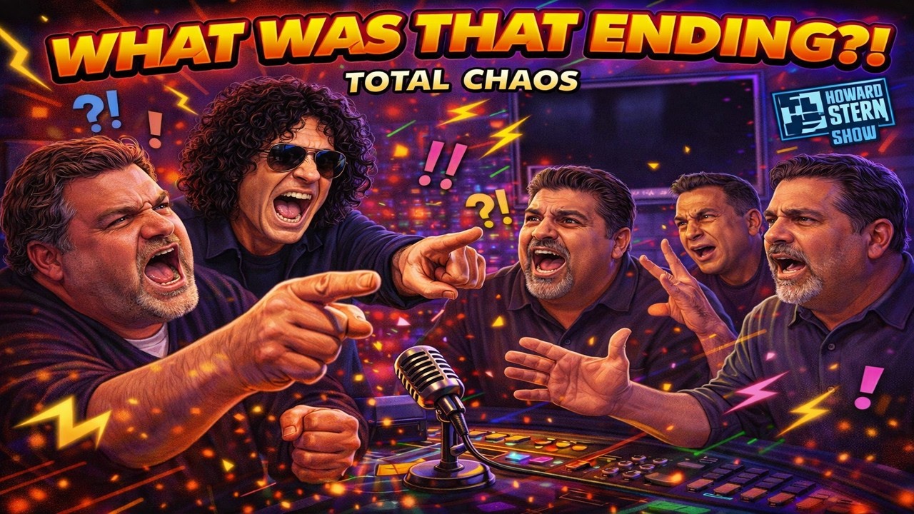Howard Stern Crew LOSES IT Over The Sopranos Ending&hellip; Total Chaos 😳 | The Howard Stern Show