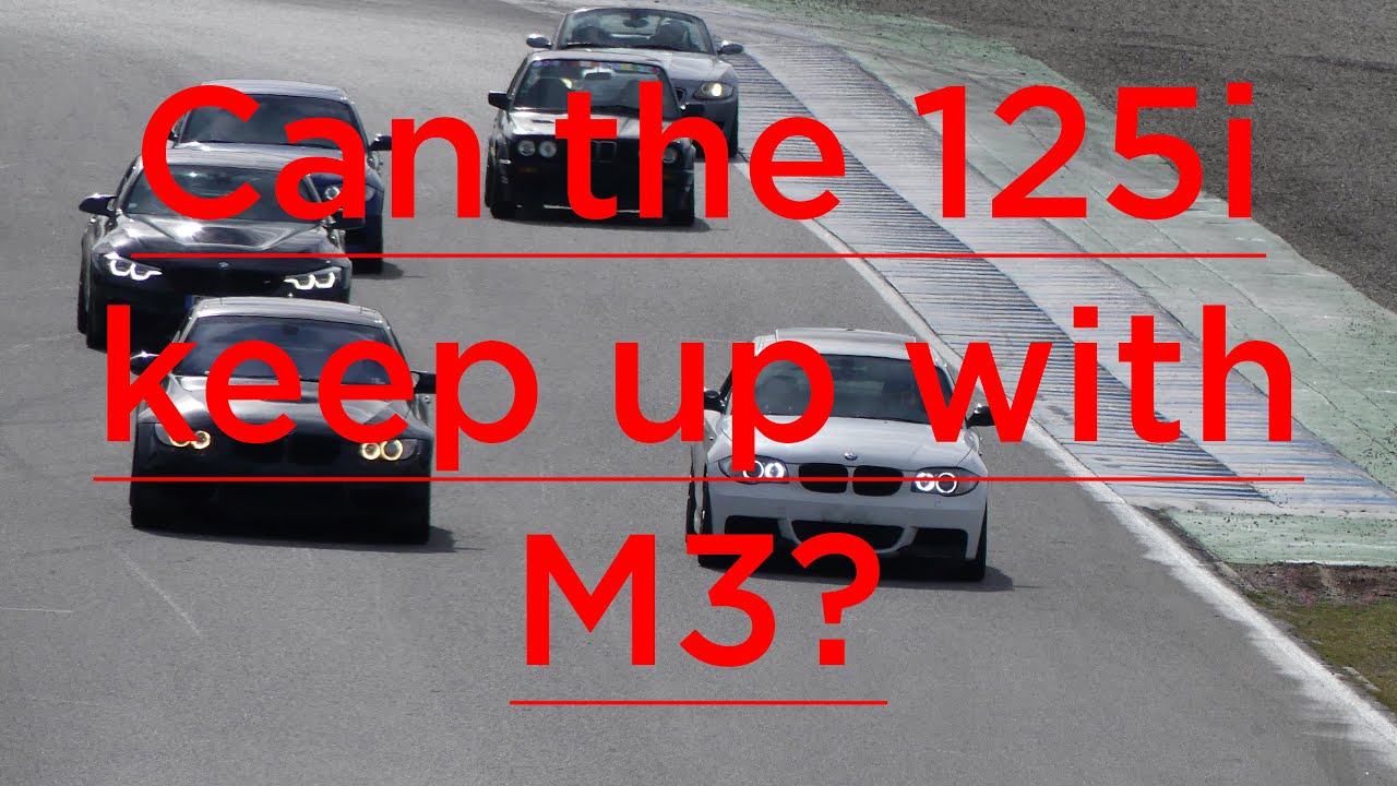 Can a 270hp 1 series keep up with an E92 M3?