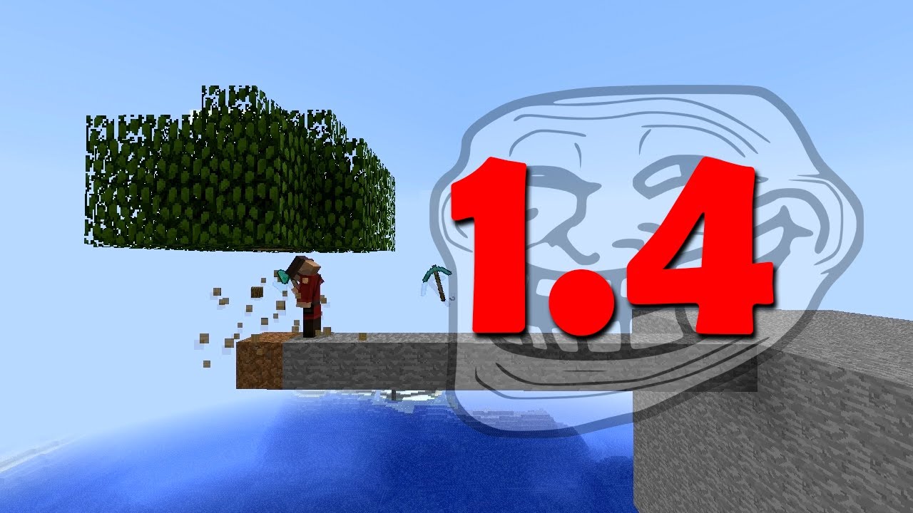Minecraft Trolling: 1.4 Update, Potions, Bats, CommandBlocks (ItsJerryAndHarry)