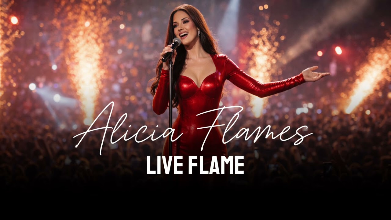 Latin music - Live Flame | Alicia Flames - @aliciaflames 