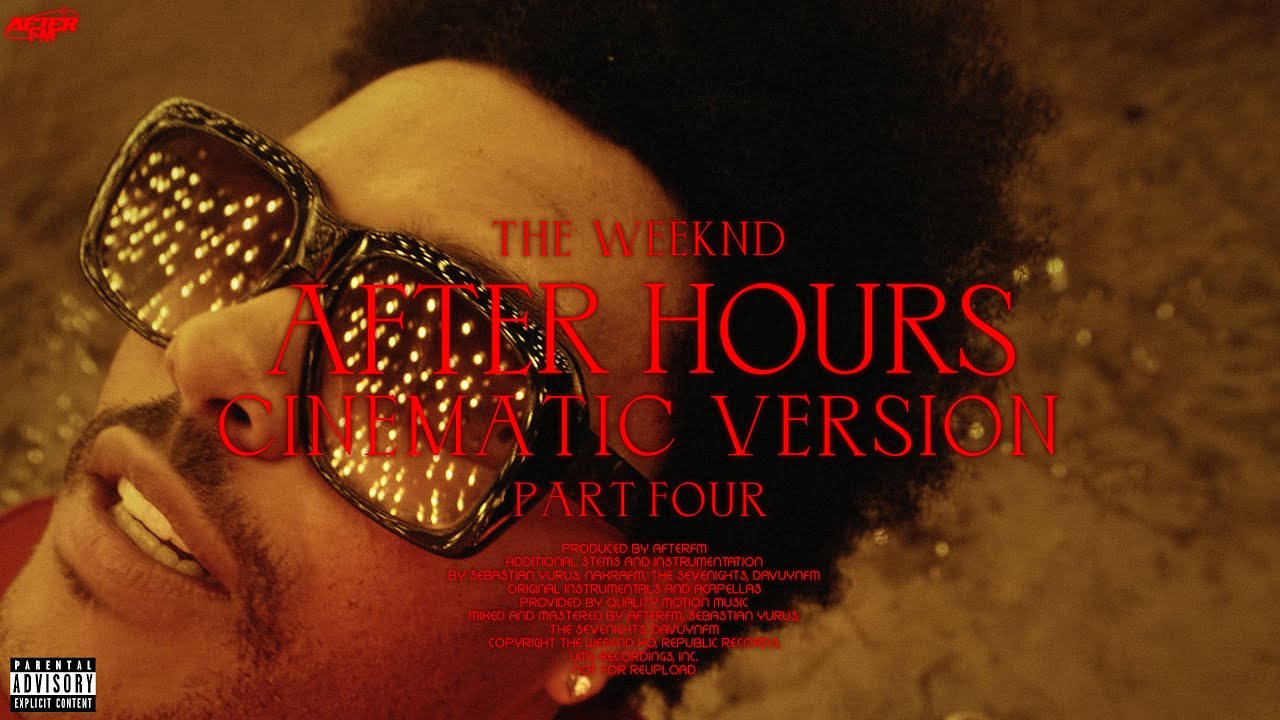 The Weeknd - In Your Eyes / Save Your Tears / Tongue / Repeat After Me (Cinematic Version)