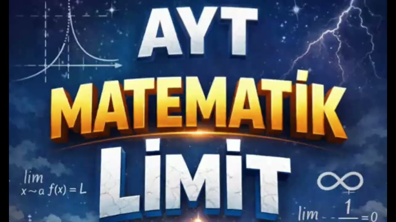 LİMİT — LİMİT KONU ANLATIMI 1.