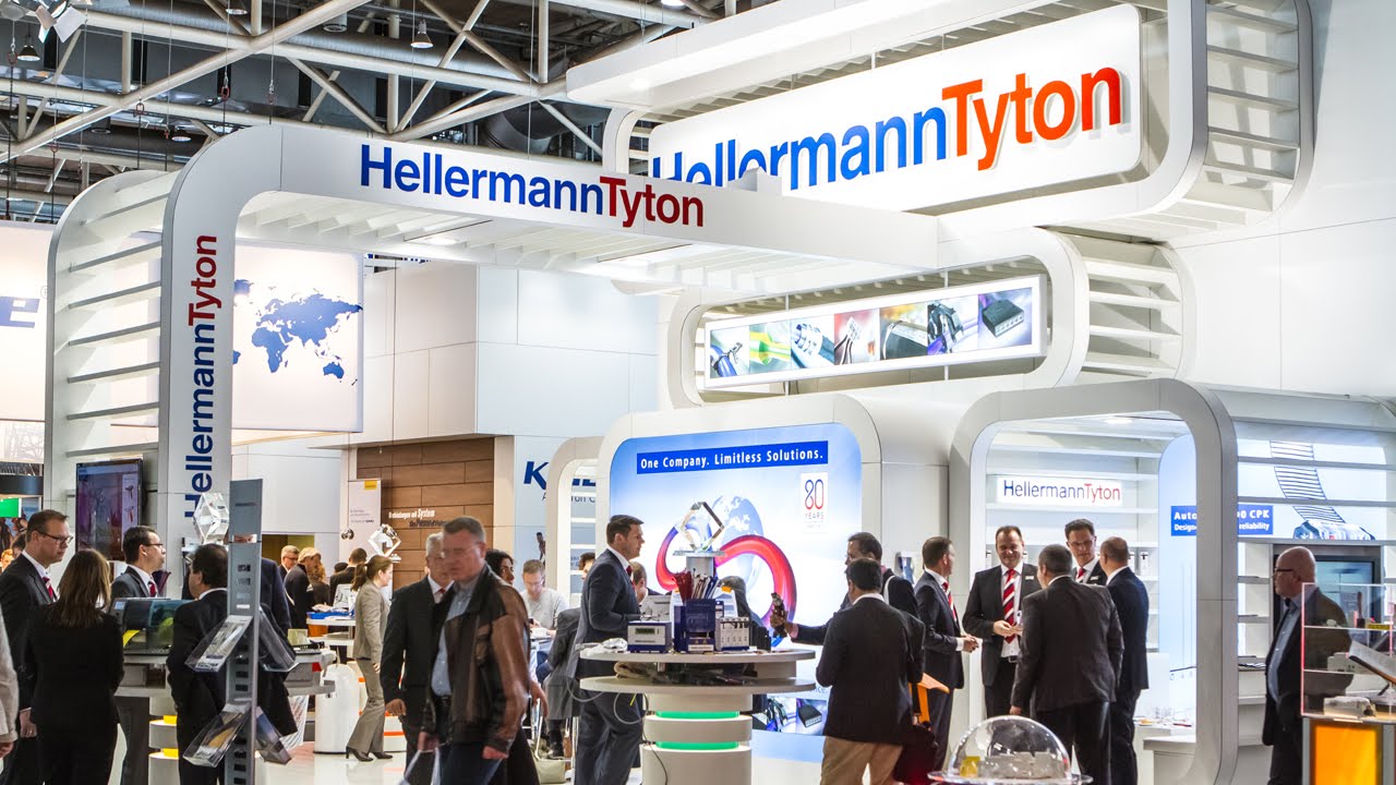 HellermannTyton - Exhibiting at industrial trade fairs around the world!