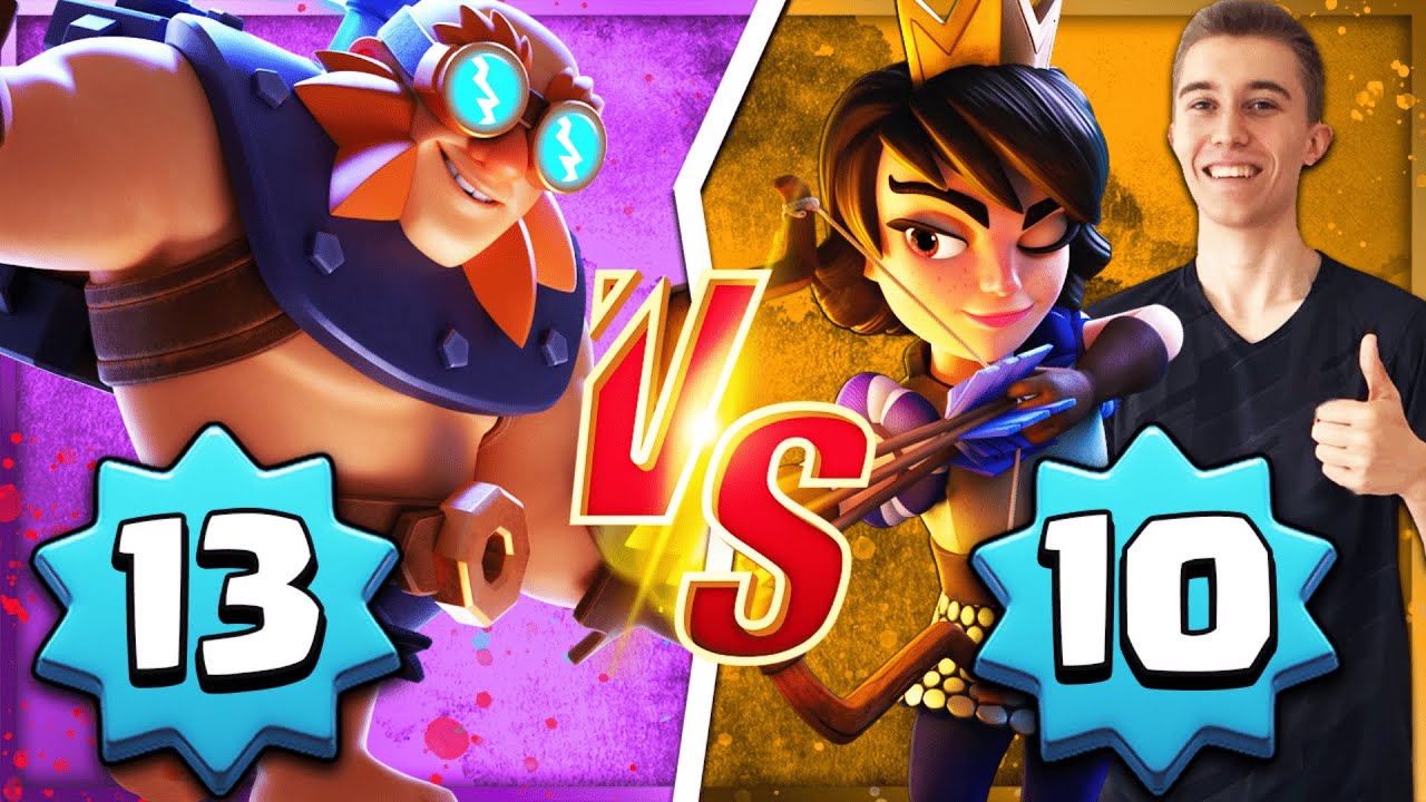 MAKE LEVEL 13’s CRY with LEVEL 10 CARDS! ORIGINAL LOG BAIT — Clash Royale