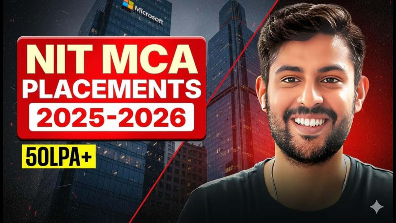 MCA 2025- 2026 Placements Data Leaked! Full breakdown