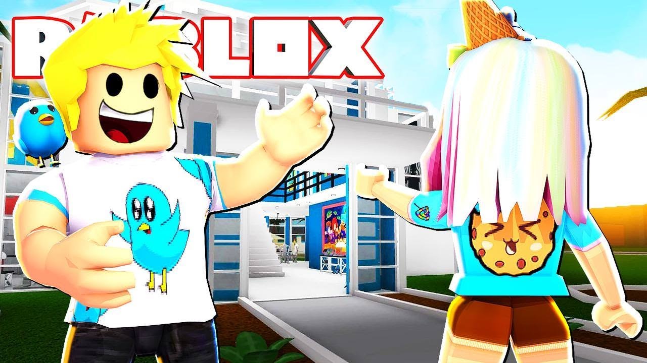 CookieSwirlC посещает особняк Taco Crew! Ролевая игра Roblox Bloxburg