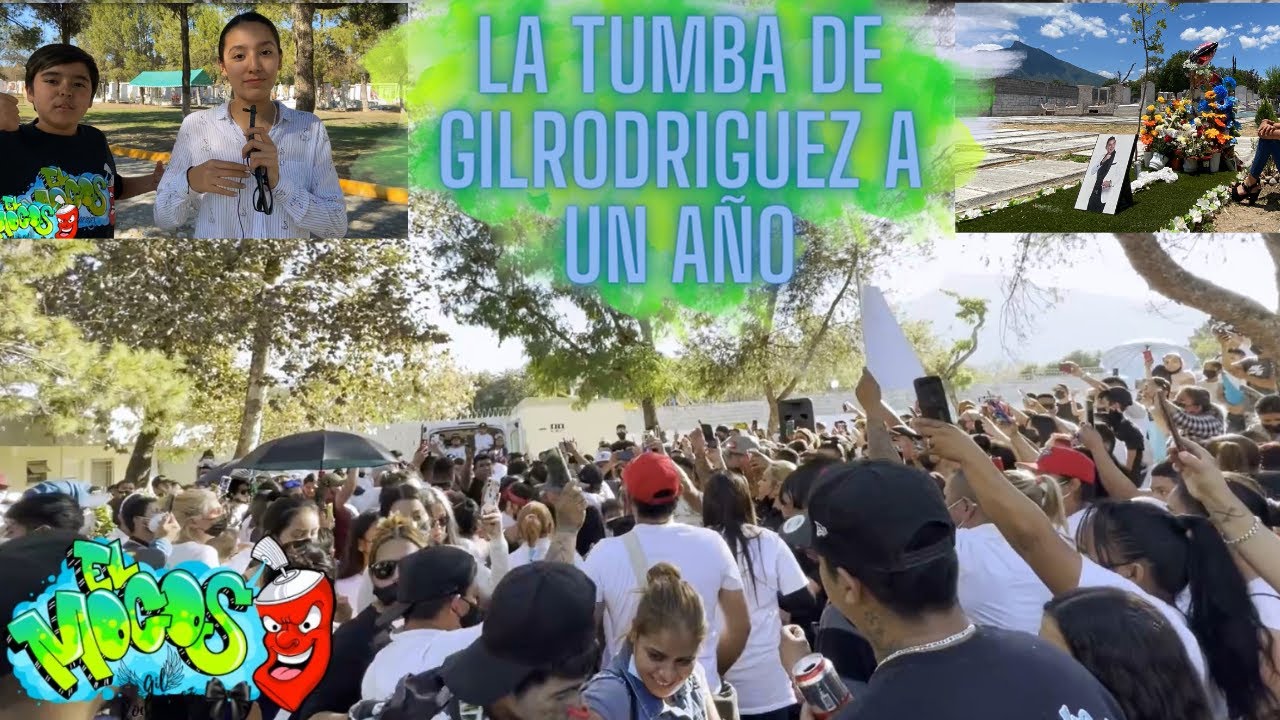 La Tumba nueva del Mocos Gil Rodr&iacute;guez a un a&ntilde;o de su despedida 😢