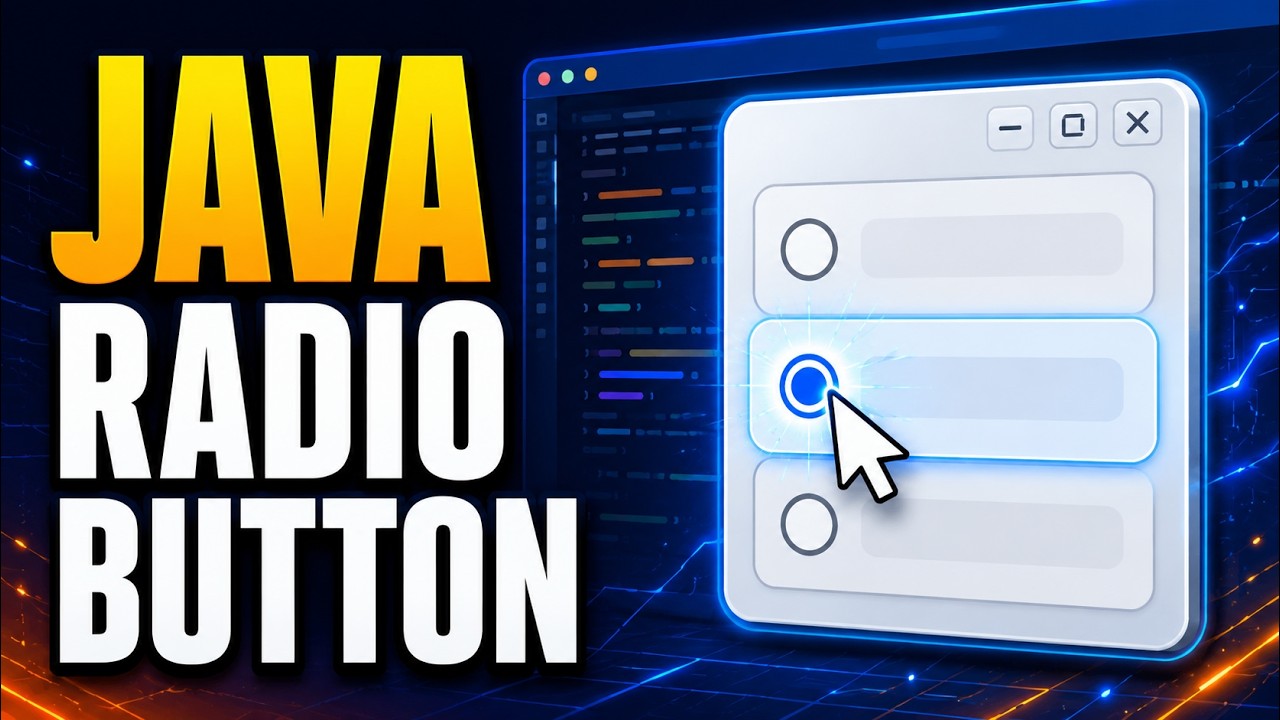 Java Radio Button in NetBeans