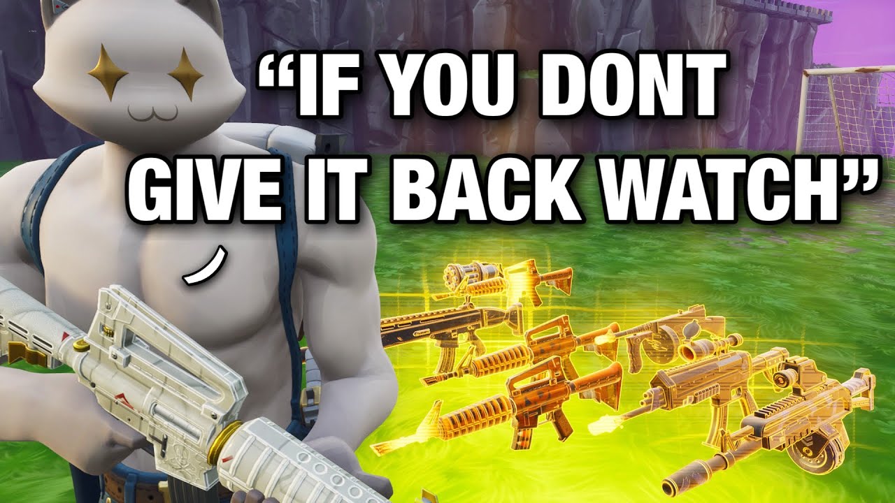 Crazy scammer thought he was gonna scam all my GUNS 😂 (Scammer Get Scammed) Fortnite Save The World