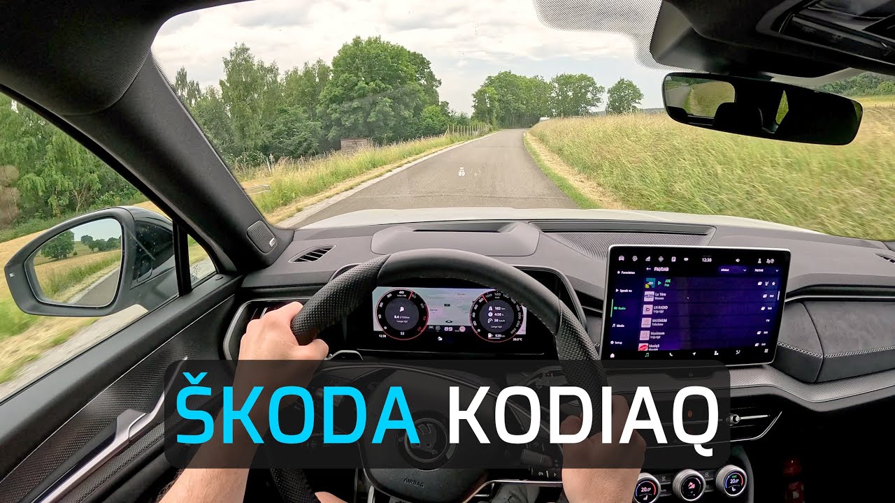 2025 SKODA KODIAQ 1.5 TSI 150 HP POV TEST DRIVE