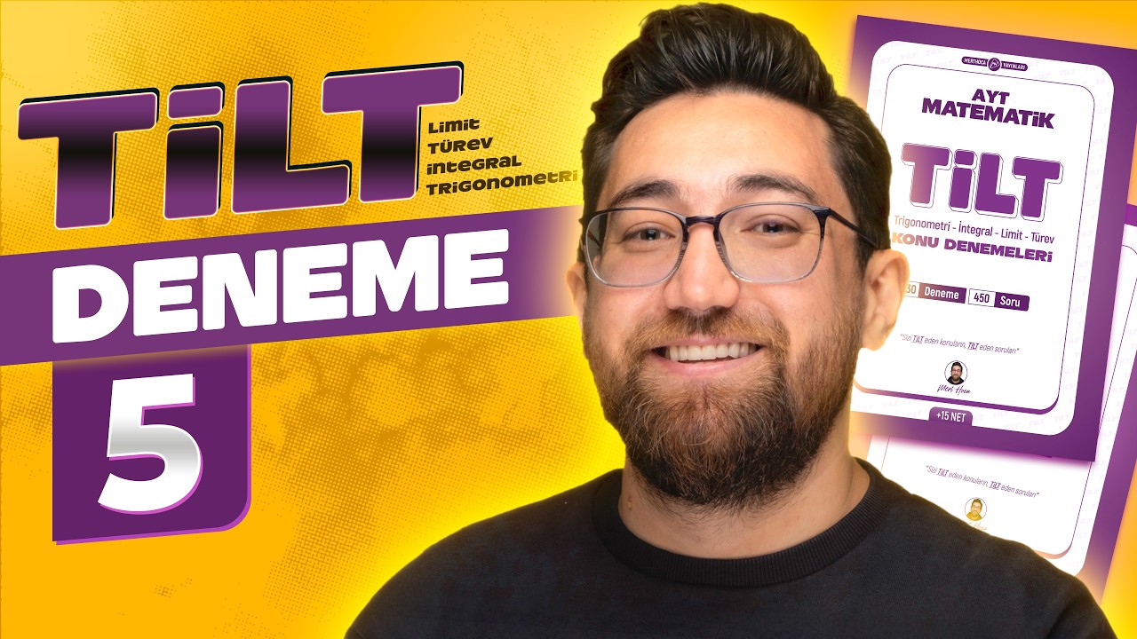TİLT Denemeleri 05 ( Limit Türev İntegral Trigonometri Denemeleri) (2026)