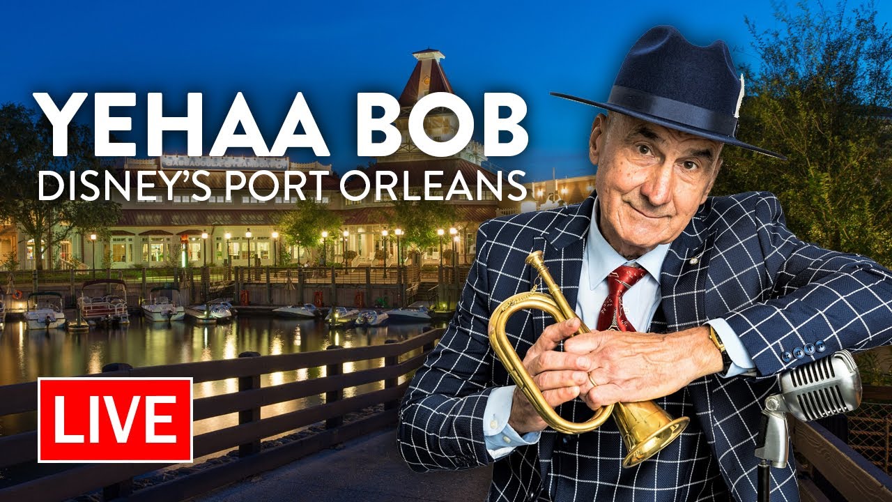 🔴 LIVE: An Evening with Yehaa Bob at Disney's Port Orleans | Walt Disney World Live Stream