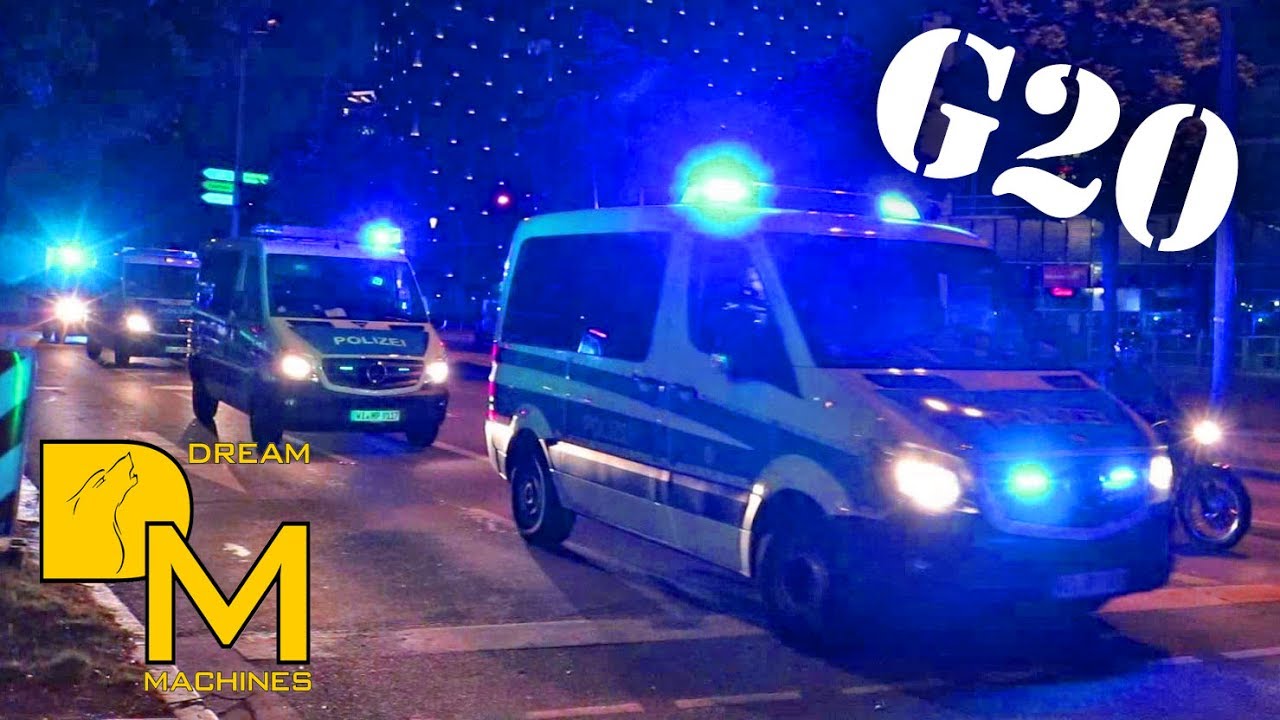 G20 GIPFEL HAMBURG GRO&szlig;EINSATZ F&Uuml;R 25.000 EINSATZKR&Auml;FTE