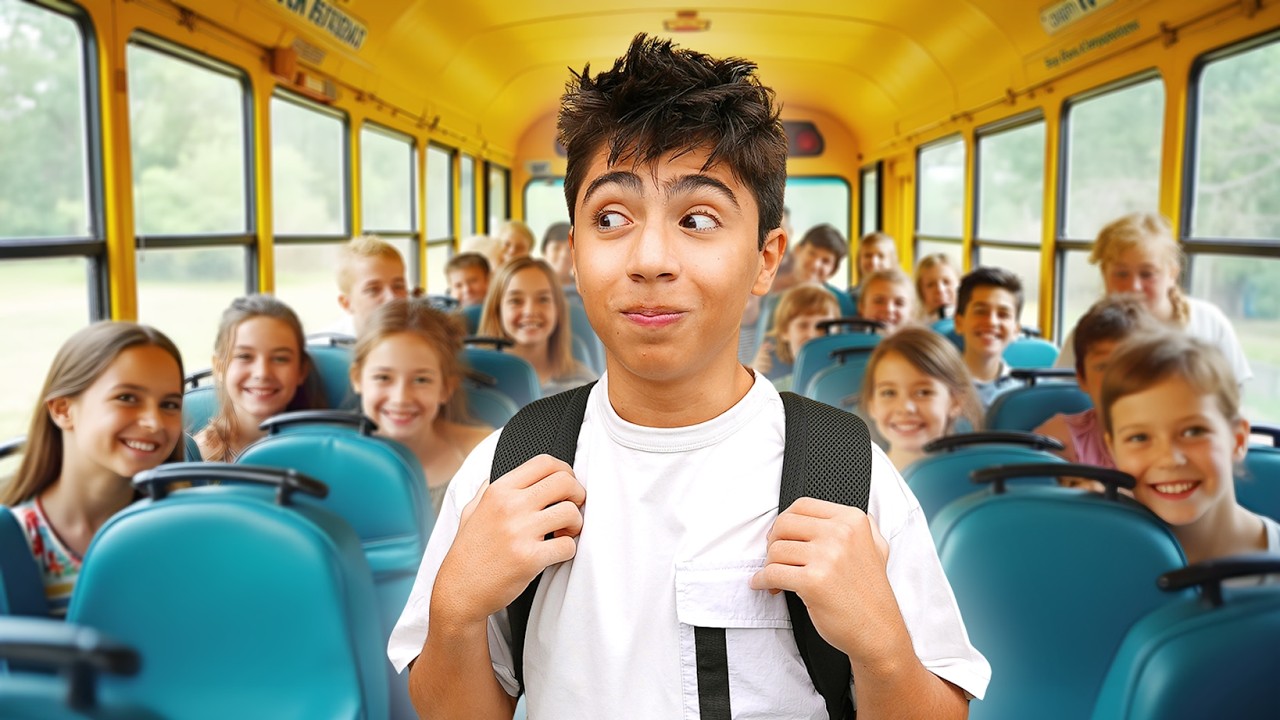 روتين اول يوم مدرسة ل ابنا المراهق 🚌 (هدية + مقلب)